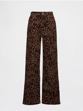 GAP High Rise Stride Corduroy Wide Leg Pants